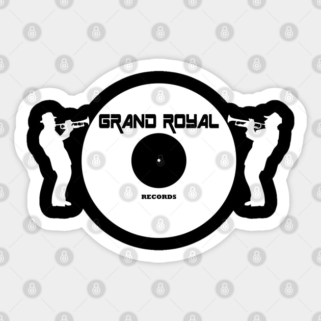 Grand Royal Records - White Sticker by ilrokery